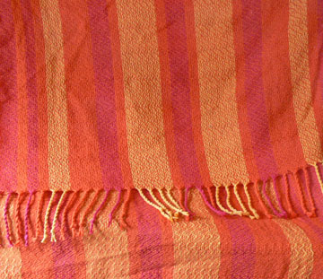 A cotton throw