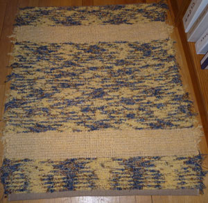 Rug made with salvages