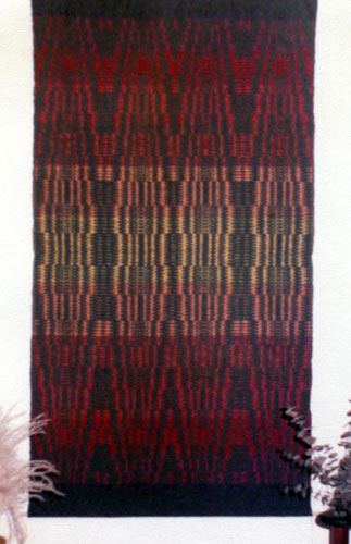 An overshot wallhanging