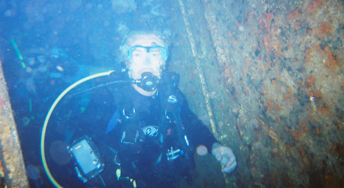 photo of scuba diver