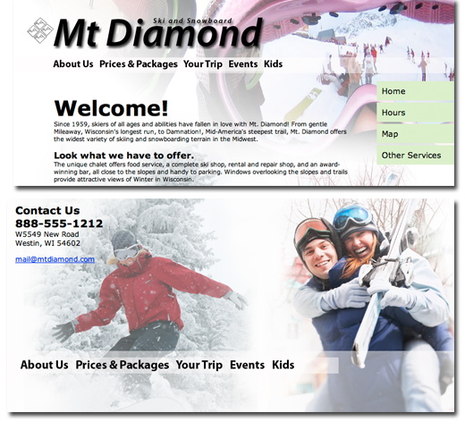 link to case study of web site