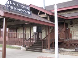 Front Entrance to the Freighthouse Restaurant