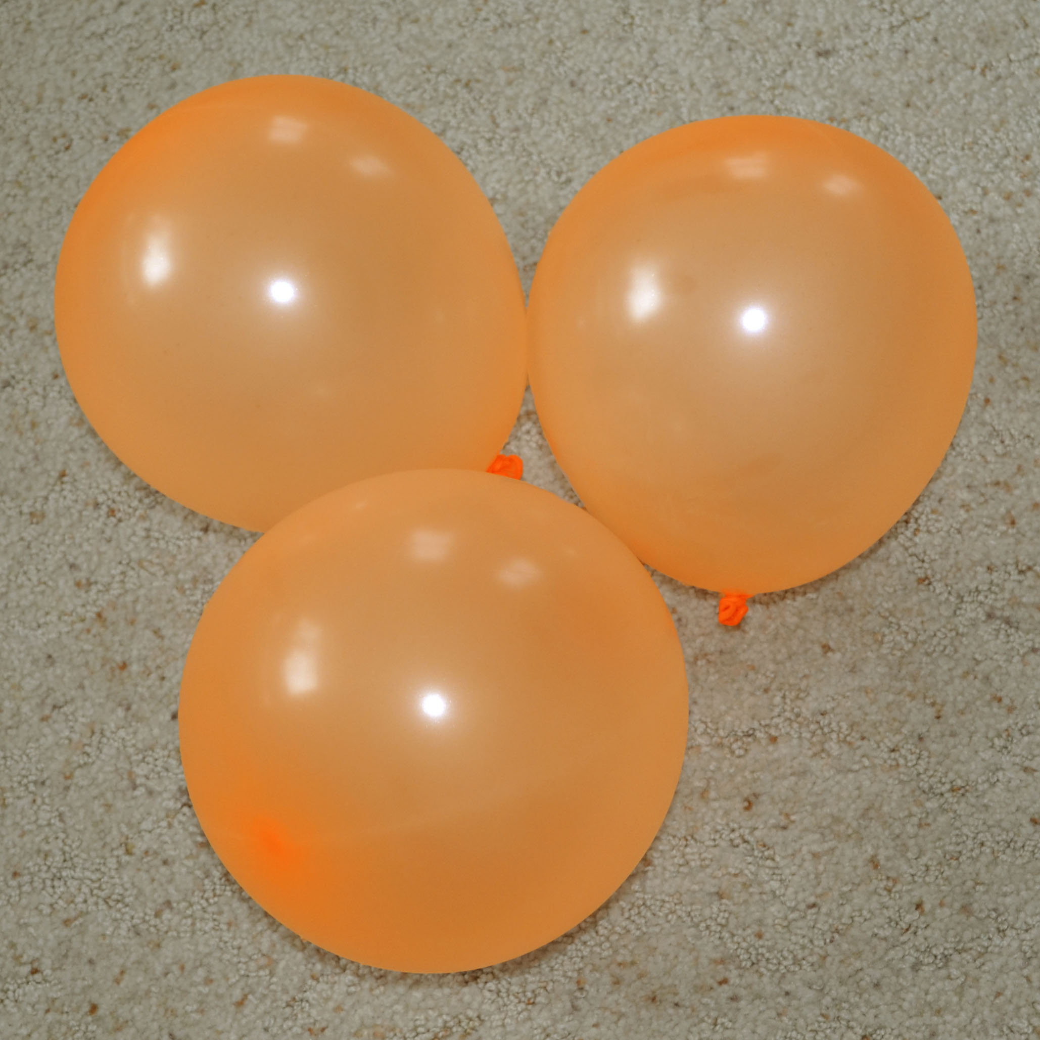 Orange balloons