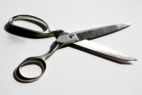 photograph of scissors