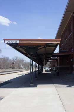 Historic La Crosse Railroad Baggage Claim