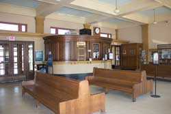 Historic La Crosse Railroad Ticket Booth