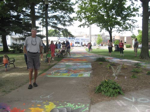 Chalk as far as the eye can see